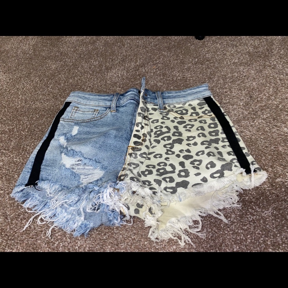 Cheetah shorts